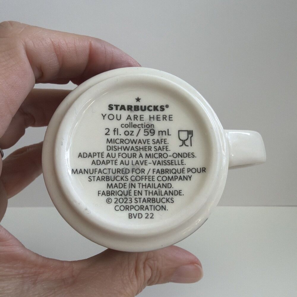 Starbucks You Are Here Amsterdam Mug – 2oz Demitasse 2023 - Picture 4 of 5